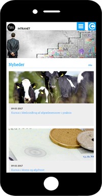 Mobilt intranet løsning
